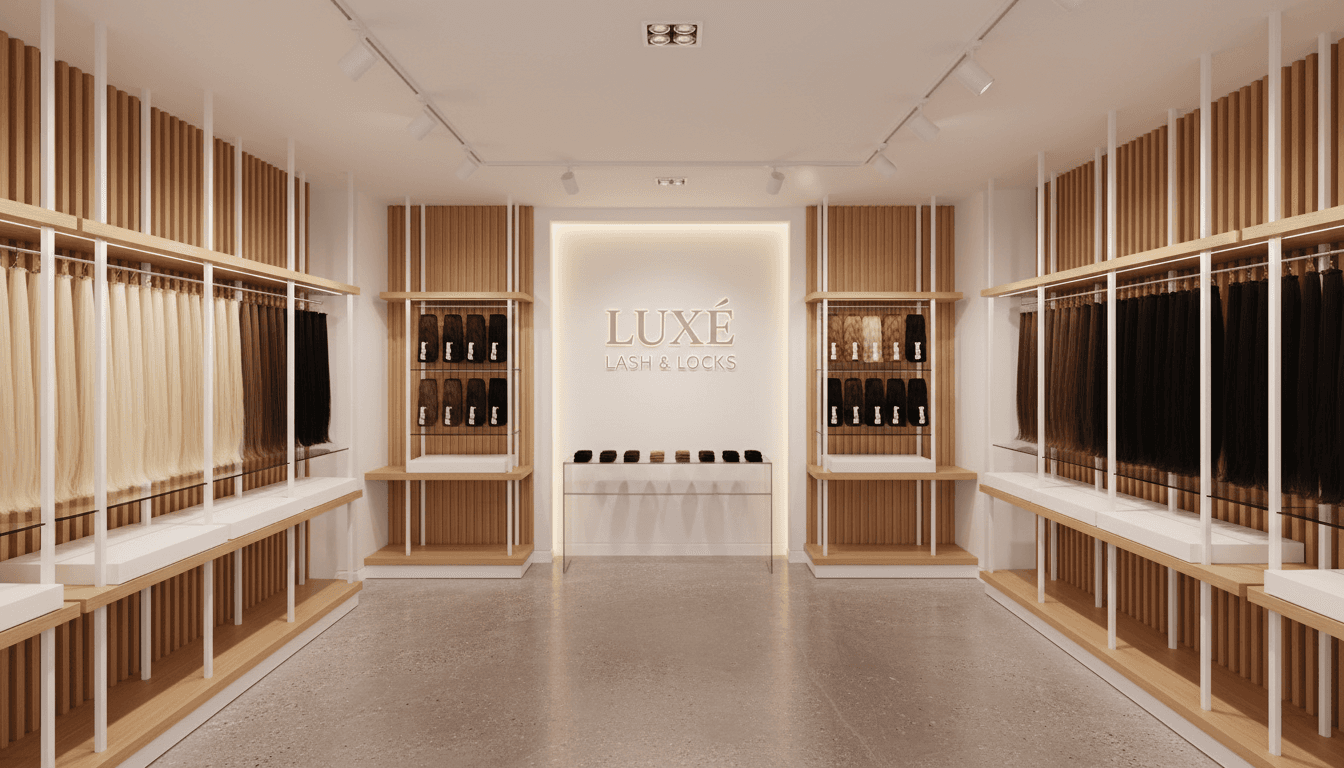 Wholesale hair bow collection in coordinated colors