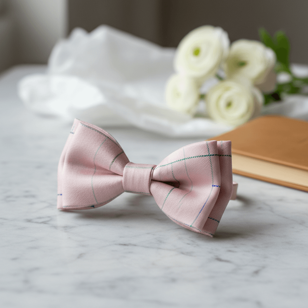 Eco-friendly hair bows in soft pastel tones